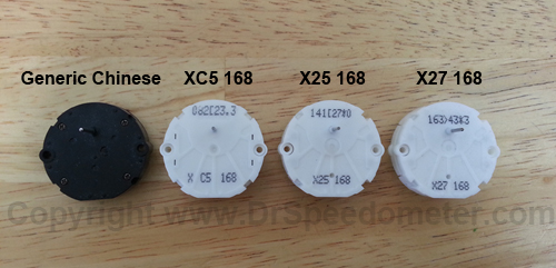 Moteur Pas à Pas X27.168 / X25.168 - Pour Compteur De Vitesse Ou Instrumentation - Couple 4 MNm - 5V - 0,33° Par Pas - Blanc